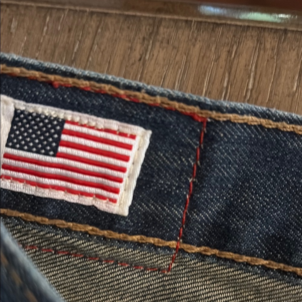 True Religion Blue Jean Shorts - Picture 3 of 11